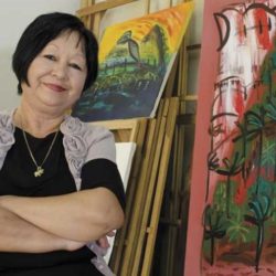 pintora cubana Flora Fong García