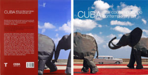 Portada y contraportada del libro CUBA Arte Contemporáneo / Ceiba Publications LTD