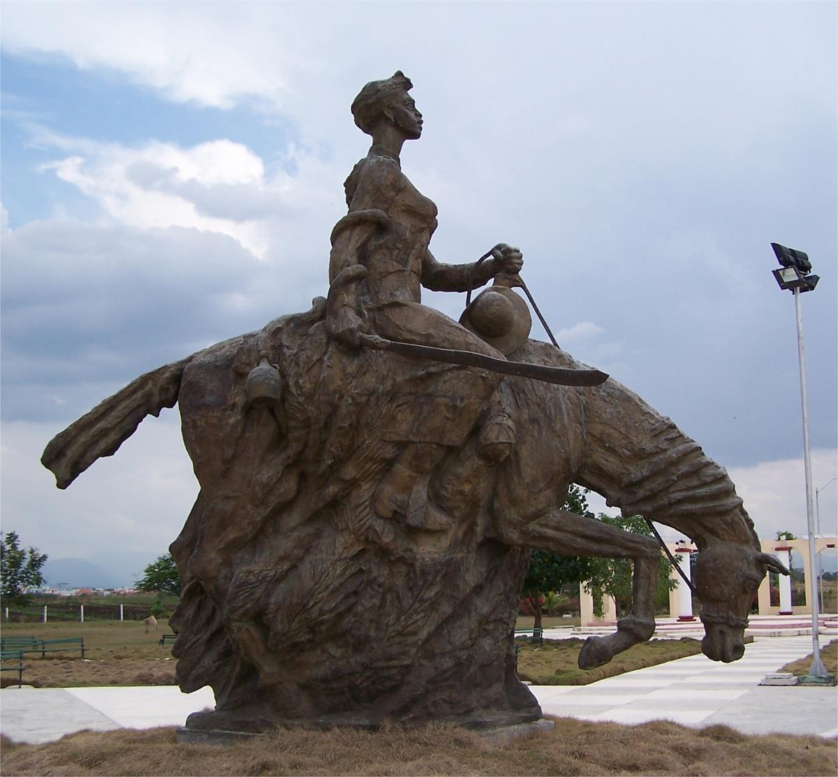 Monumento a Rosa la Bayamesa. 2001. Pieza monumental