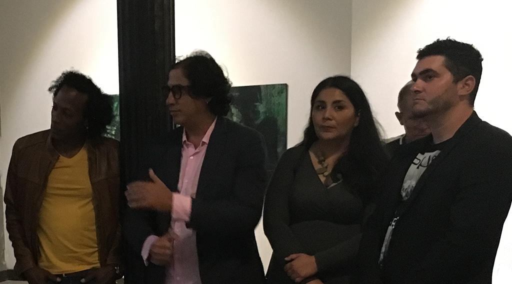 N2WH4P2 de Los Transferencistas en la Galería Taller Gorría